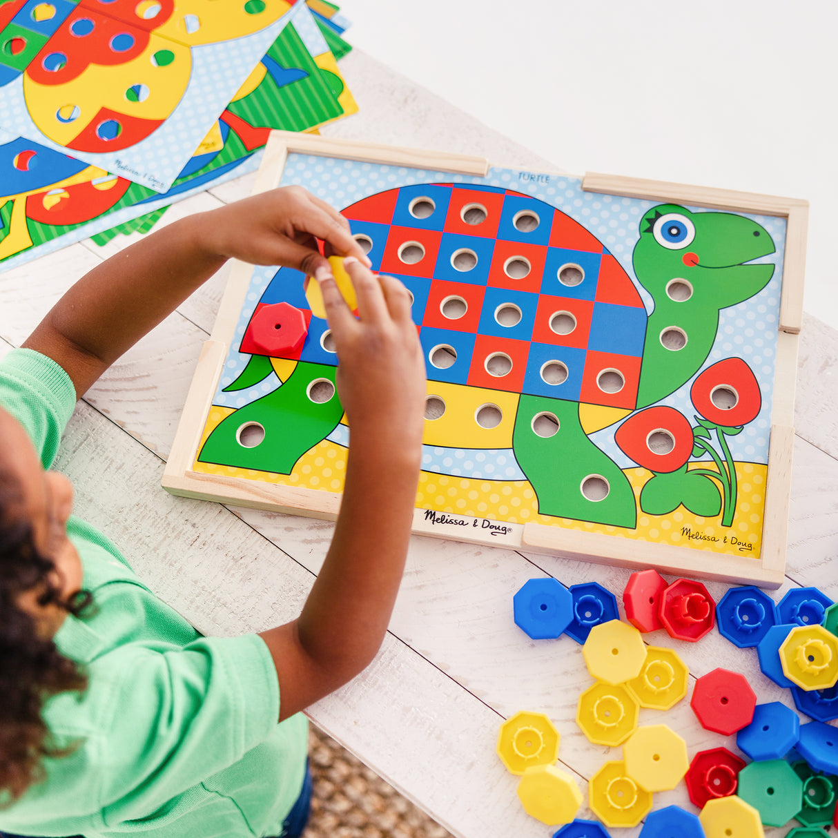 Melissa & Doug - Sort and Snap Colour Match