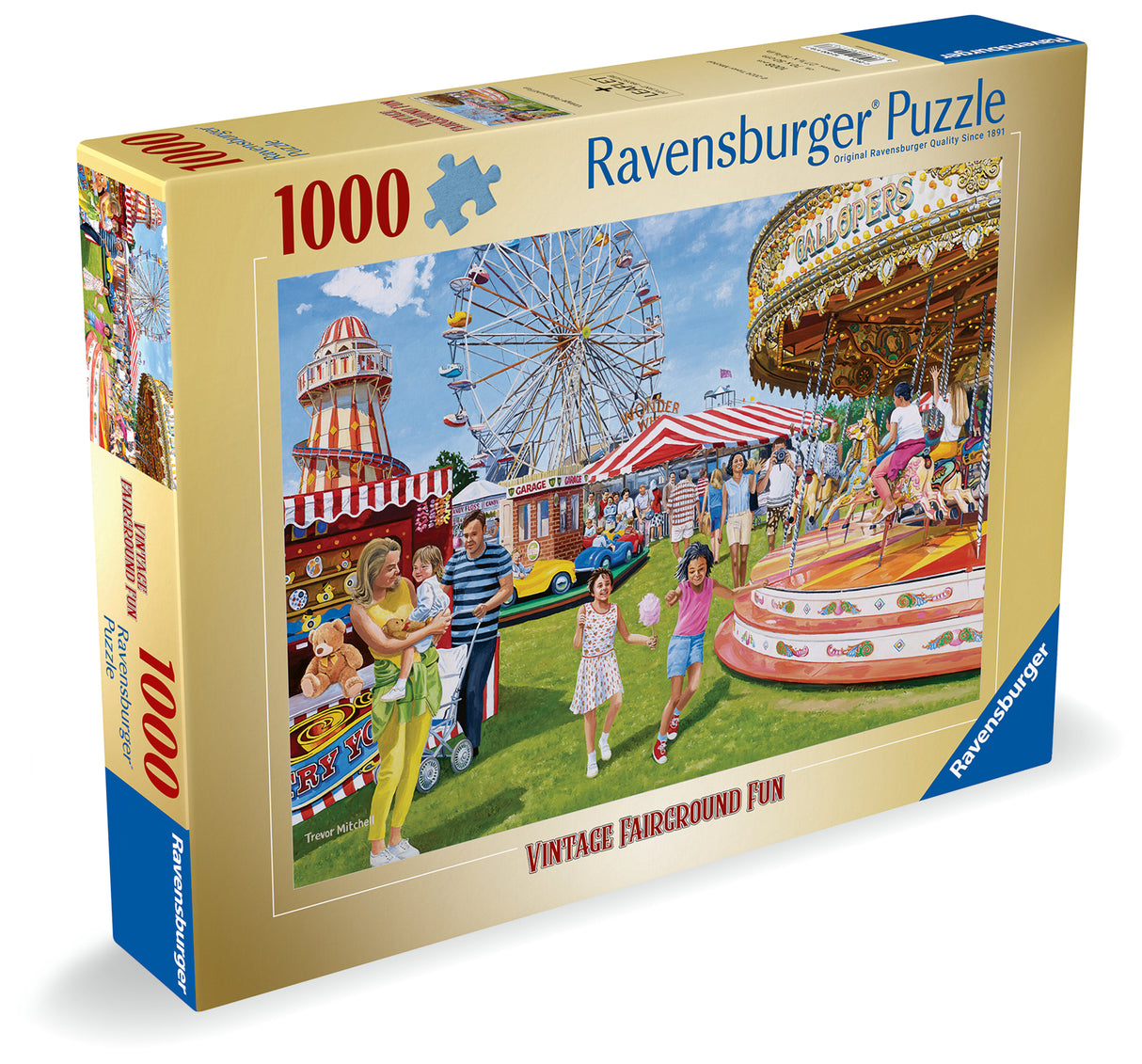 Ravensburger - Vintage Fairground Fun Puzzle 1000 Pieces