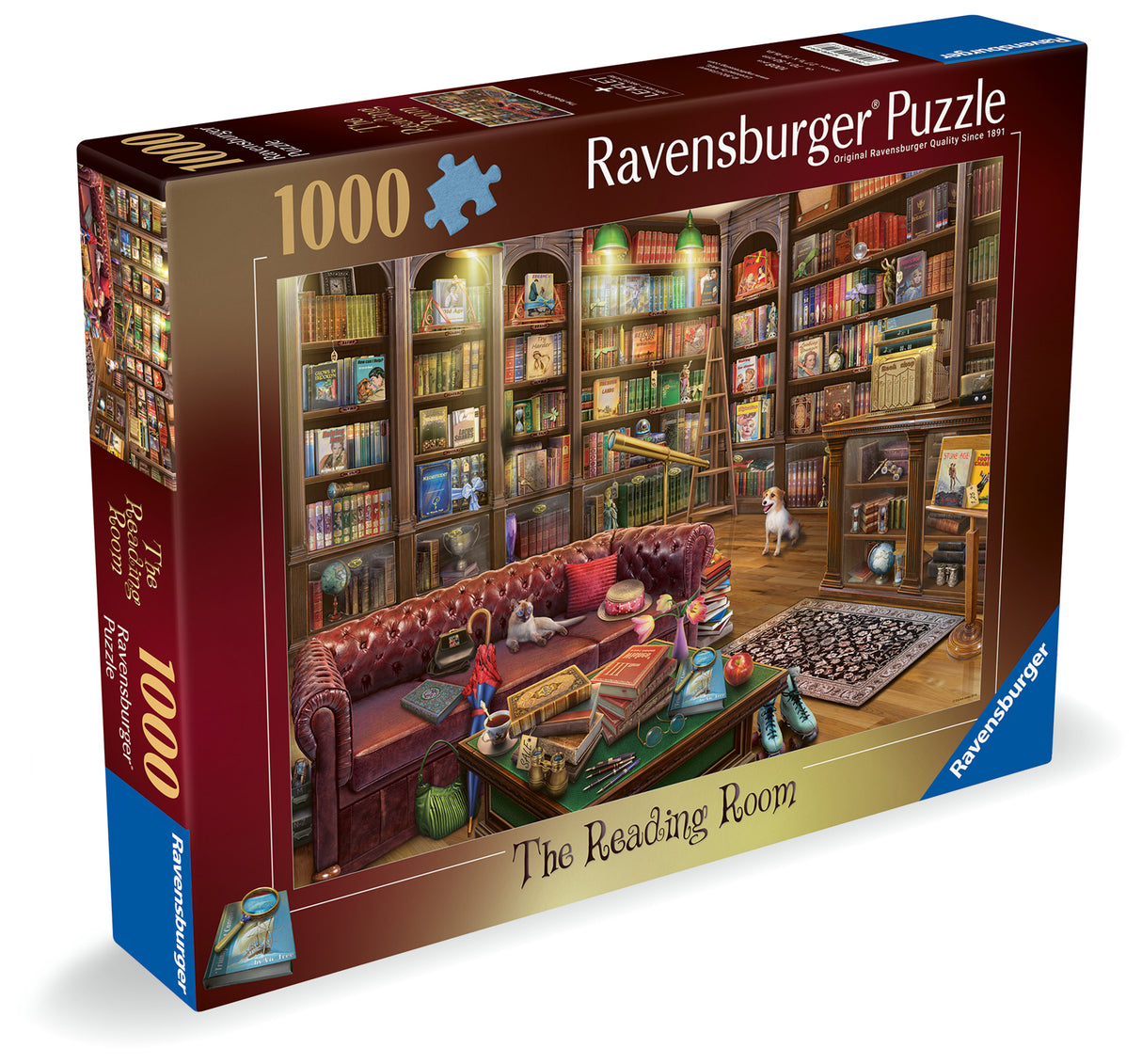 Ravensburger - The Reading Room Puzzle 1000 Pieces