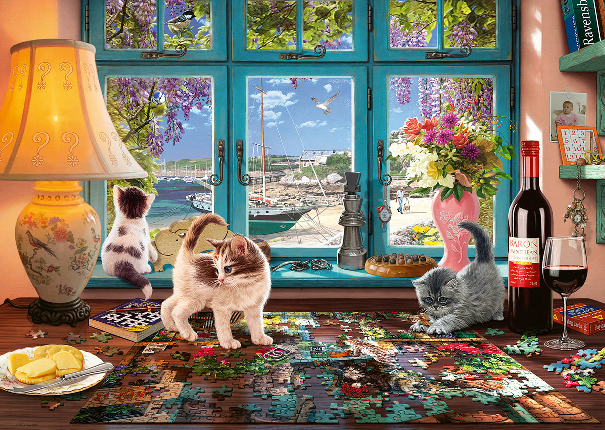 Ravensburger - The Puzzler's Desk Puzzle 1000 Pieces