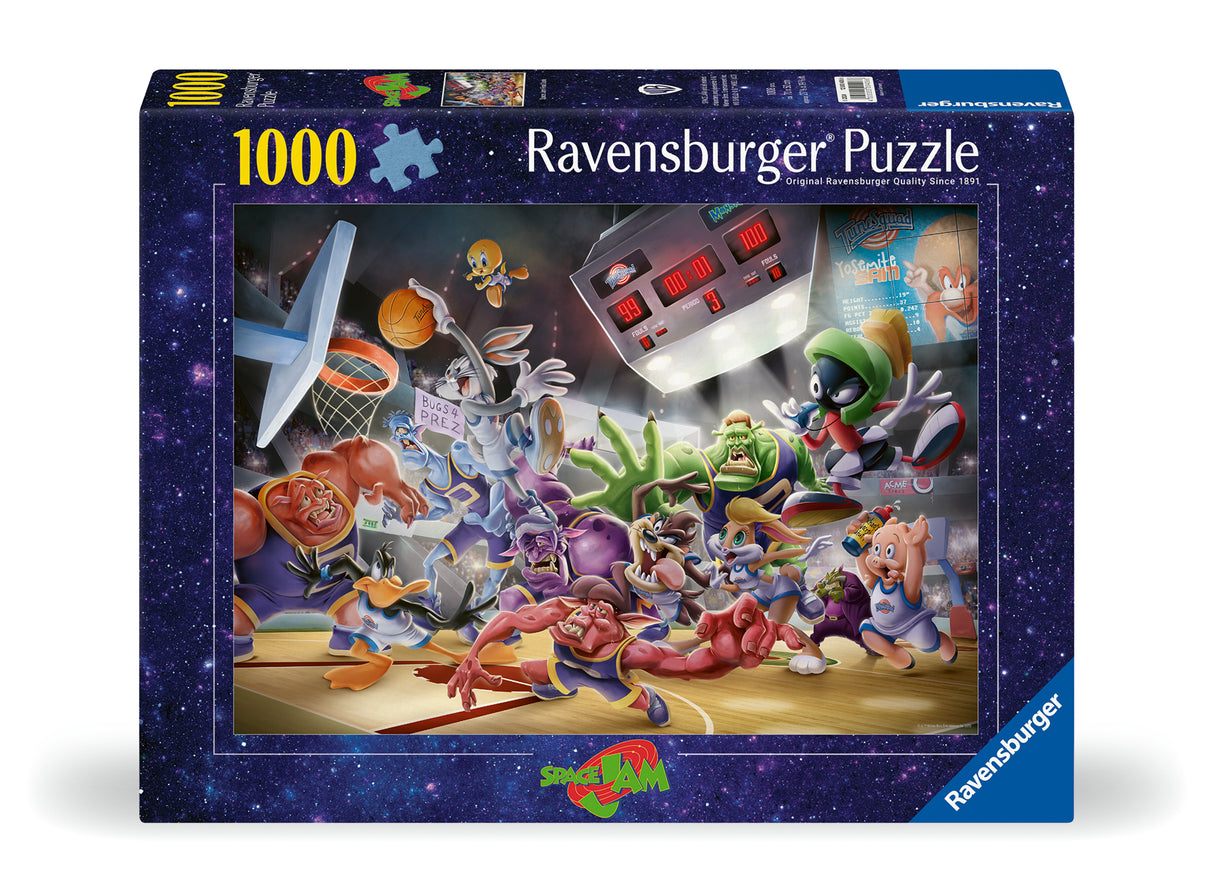Ravensburger - Space Jam Final Dunk Puzzle 1000 Pieces