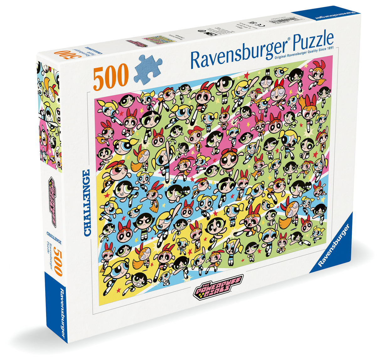 Ravensburger - Powerpuff Girls Challenge Puzzle 500 pieces