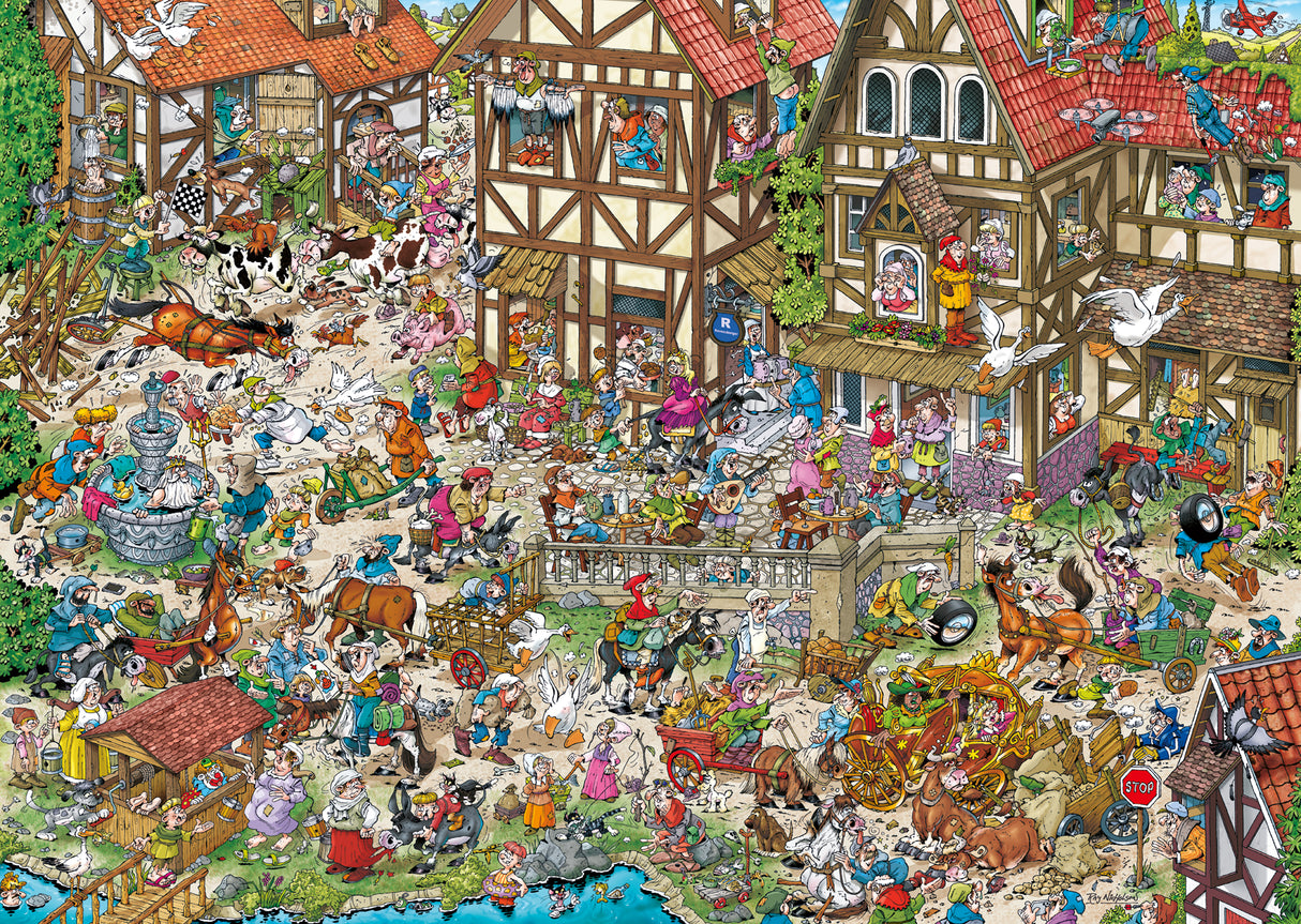 Ravensburger - Ray's Comic Series: Time Travel 1000 pieces