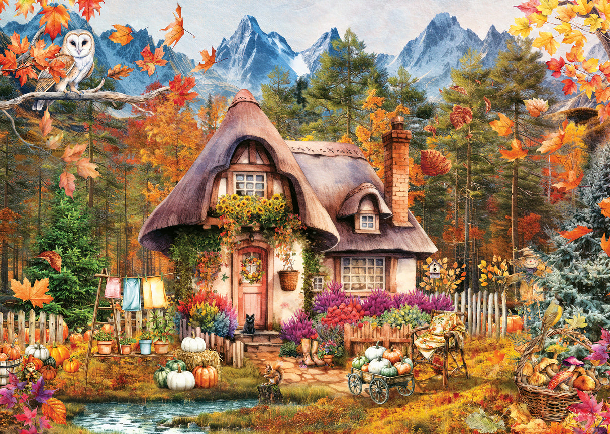 Ravensburger - Pumpkin Cottage 1000 pieces