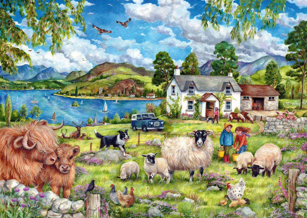 Ravensburger - At the Lake 1000 Pieces