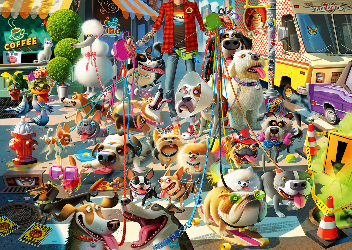 Ravensburger - The Dog Walker Puzzle 500 Pieces