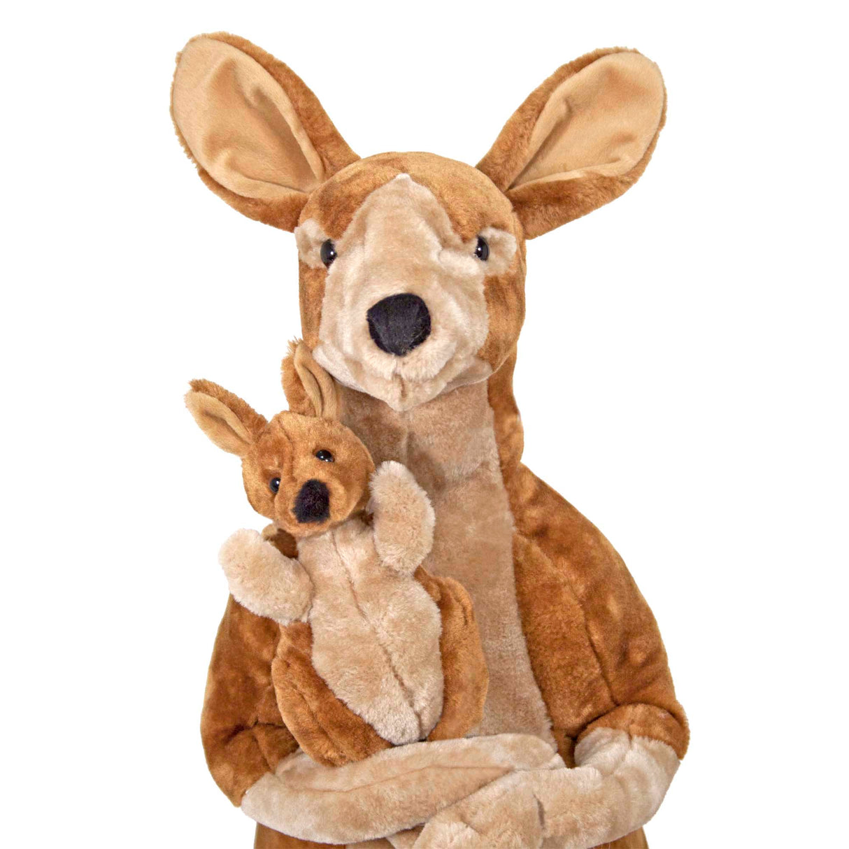 Melissa & Doug - Large Plush - Kangaroo and Joey