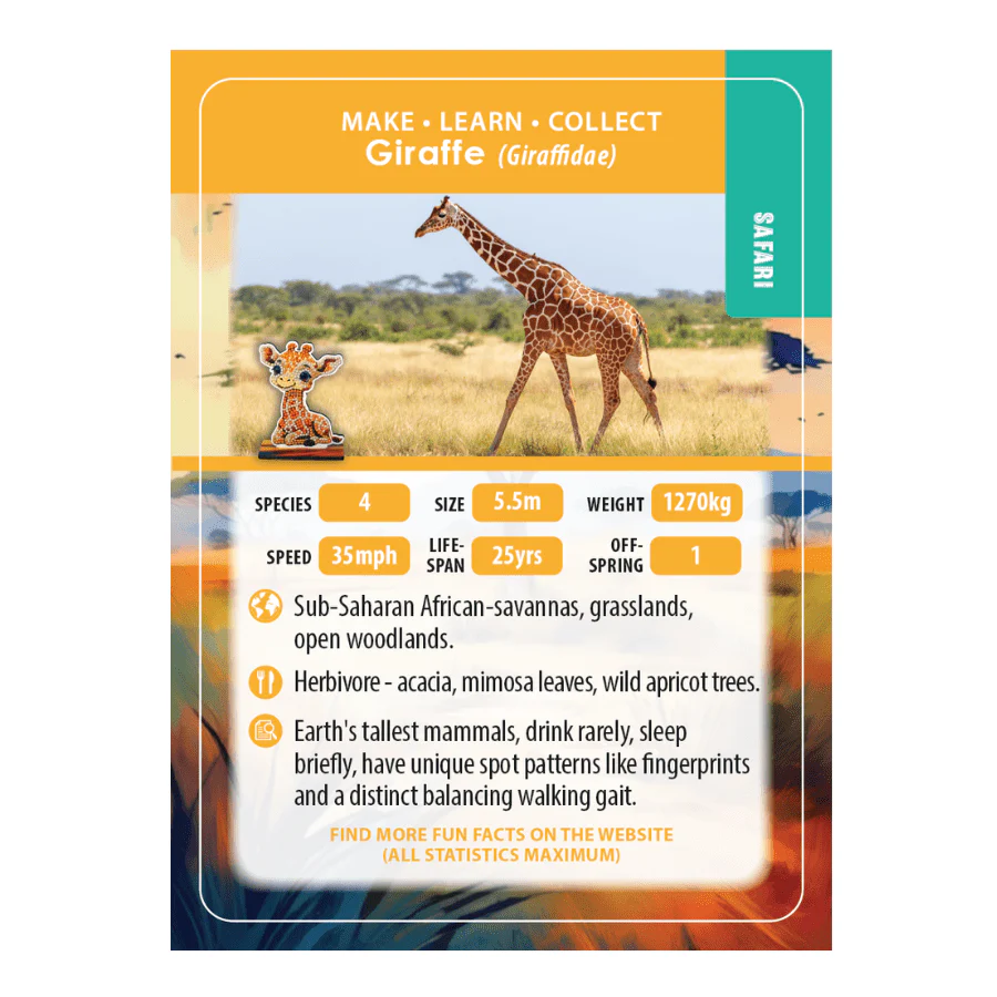 CrystalArt - Wildlife Buddies - Giraffe - Modern Brands Australia