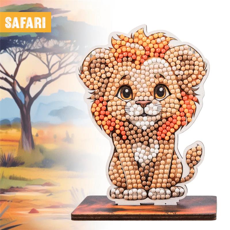 CrystalArt - Wildlife Buddies - Lion - Modern Brands Australia
