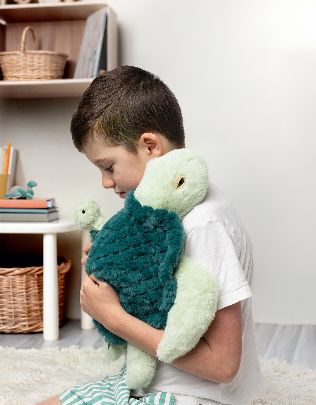 Sensory Sprouts - Mini & Me Weighted Plush- Turtle Tranquillity