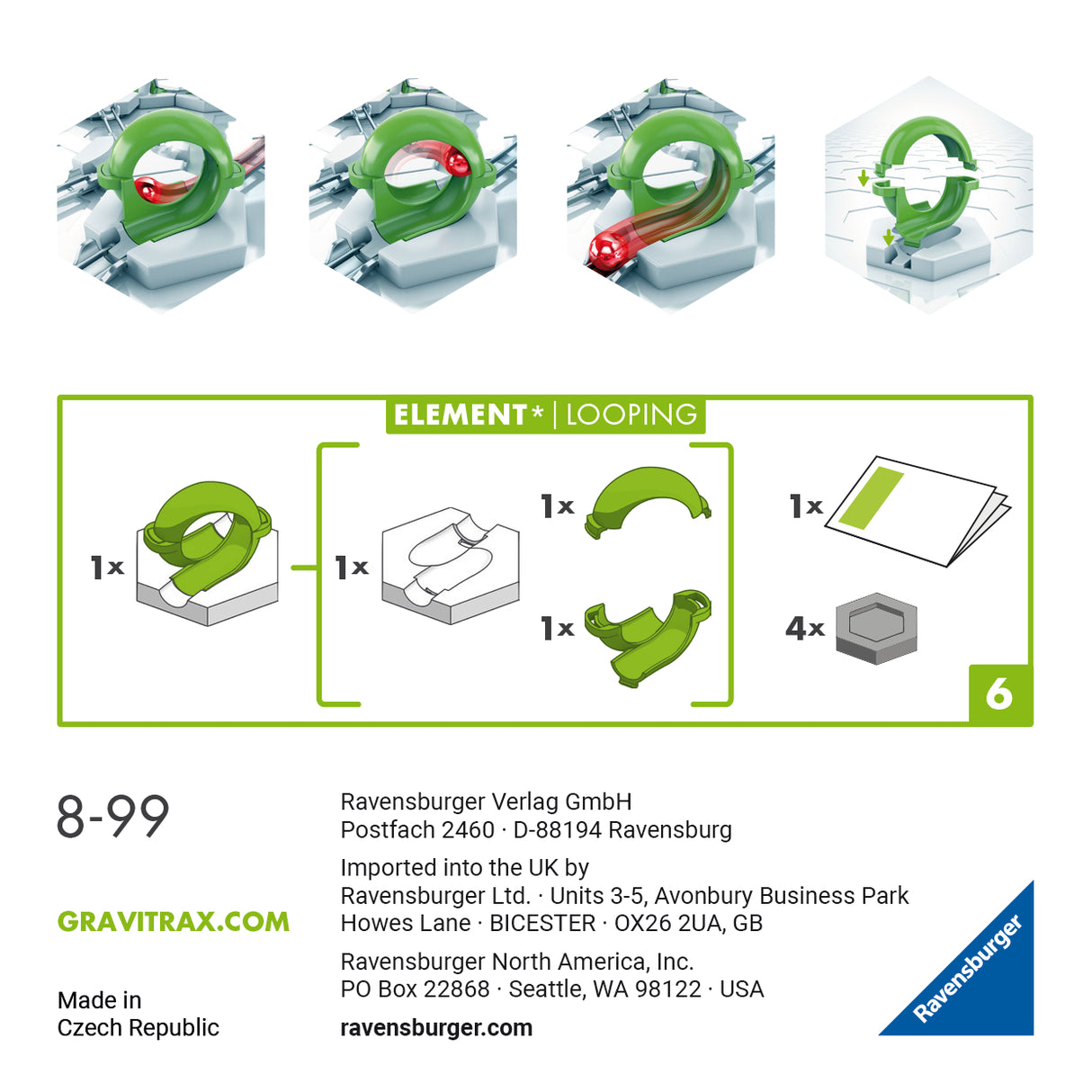 GraviTrax - Action Pack Looping - Modern Brands Australia