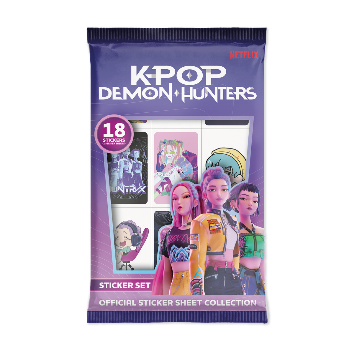 Panini - K-POP Demon Hunters Sticker Collection CDU18