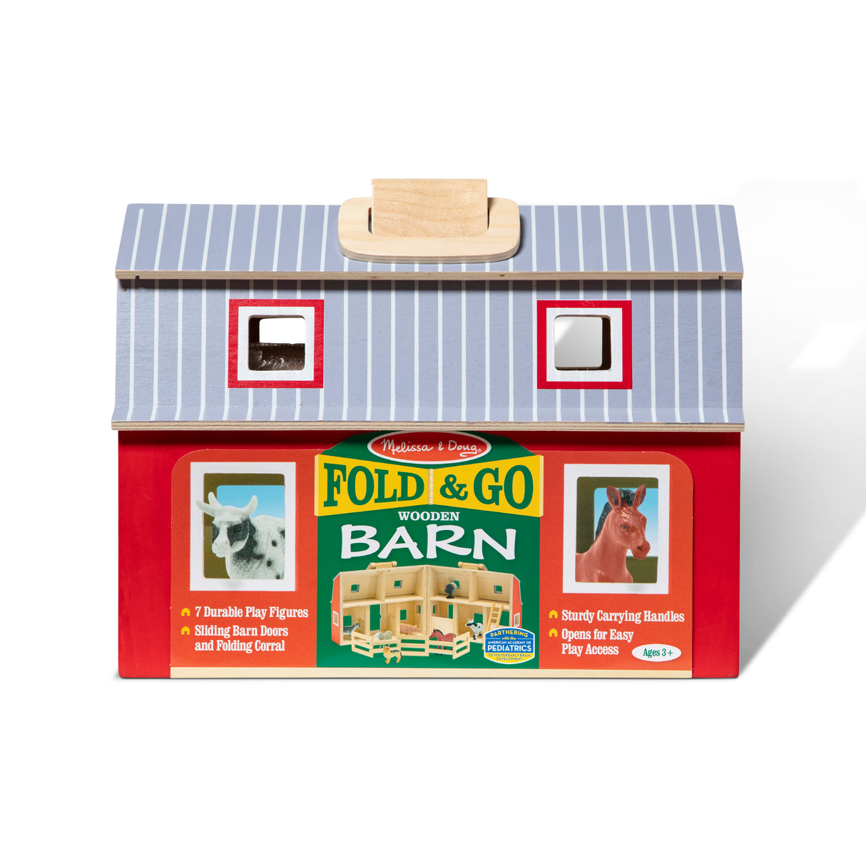 Melissa & Doug - Fold And Go Barn