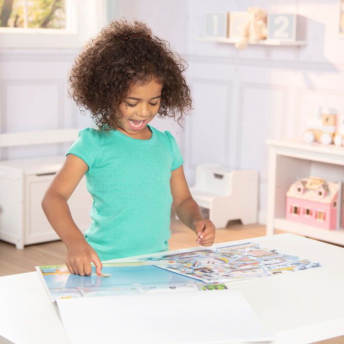 Melissa & Doug - Reusable Sticker Pad - Vehicles