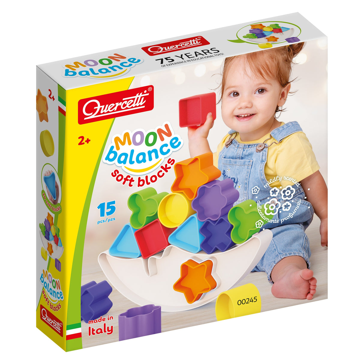 Quercetti - Moon Balance Soft Blocks