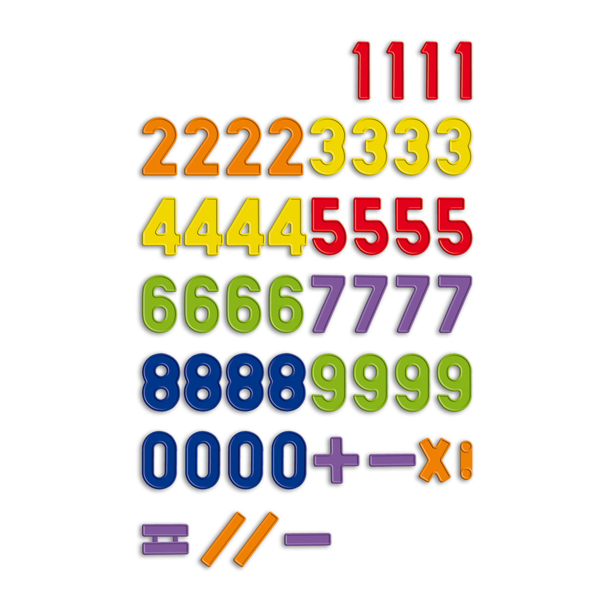 Quercetti - Magnetic Numbers 48 Pieces
