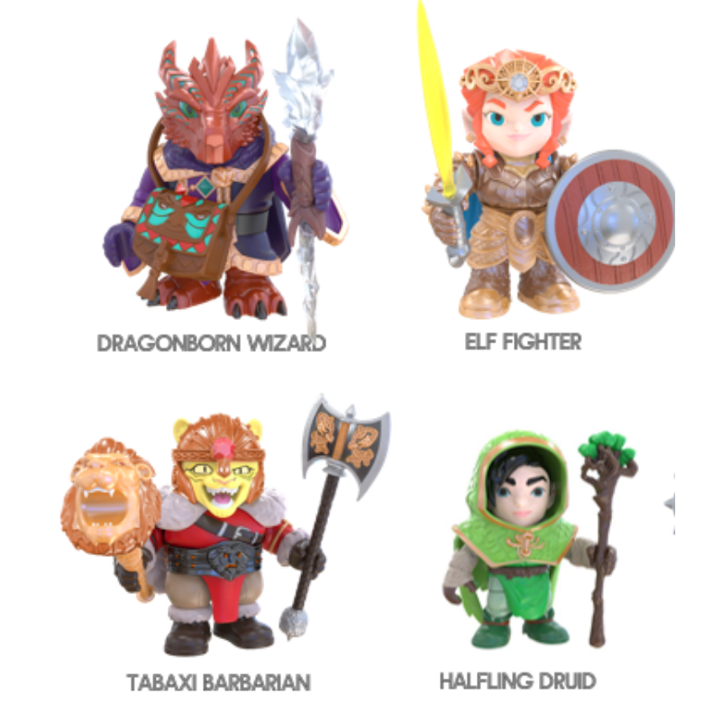 D&D Questers Wave 1 Adventures Assortment