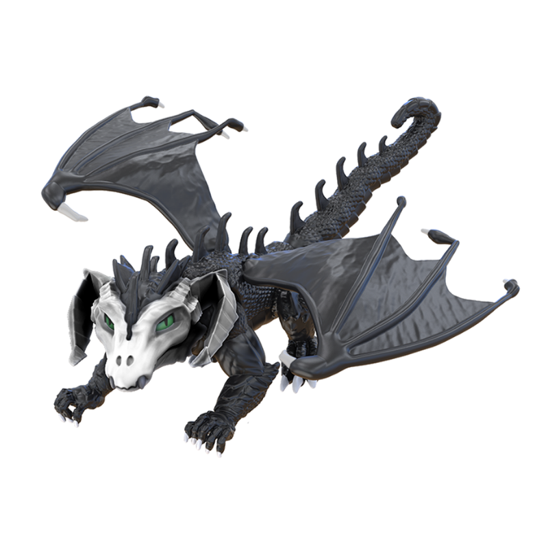 Dungeons & Dragons Questers WAVE 1 MONSTERS Black Dragon