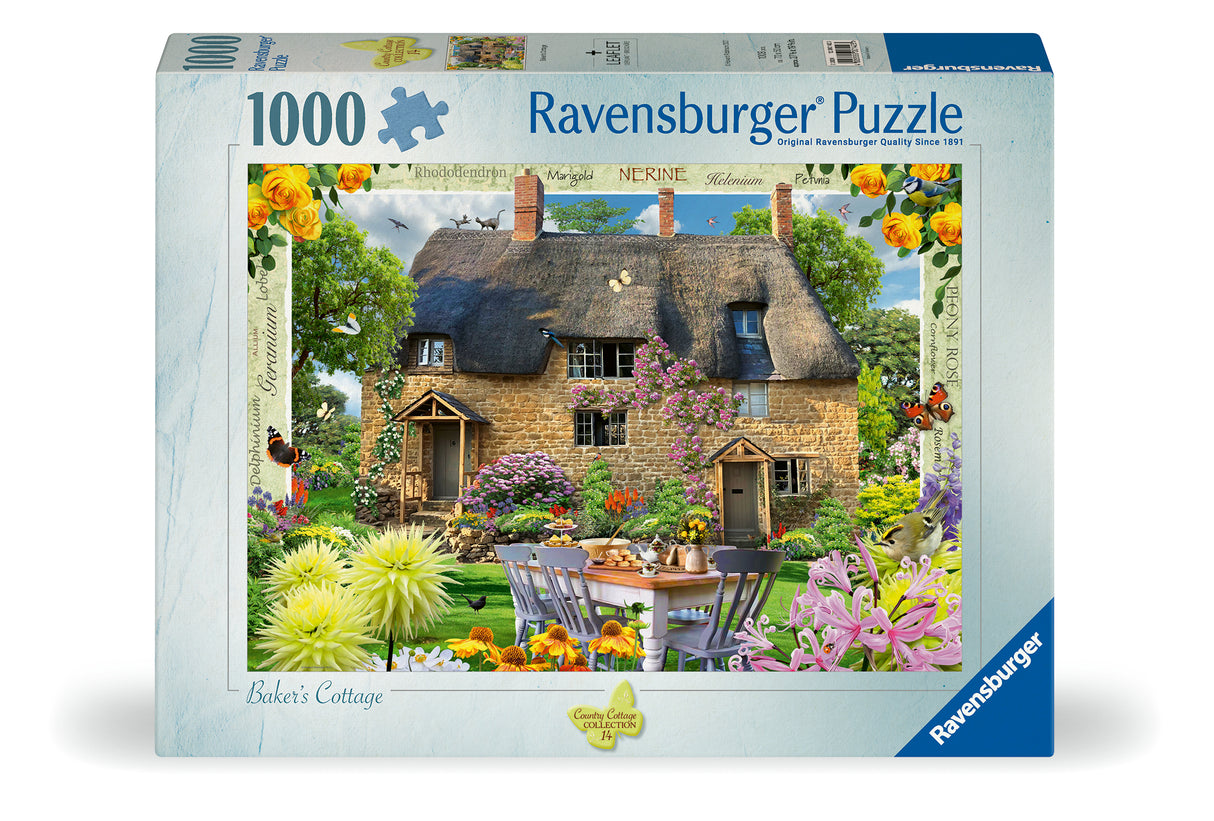 Ravensburger - Baker's Cottage Puzzle 1000 Pieces
