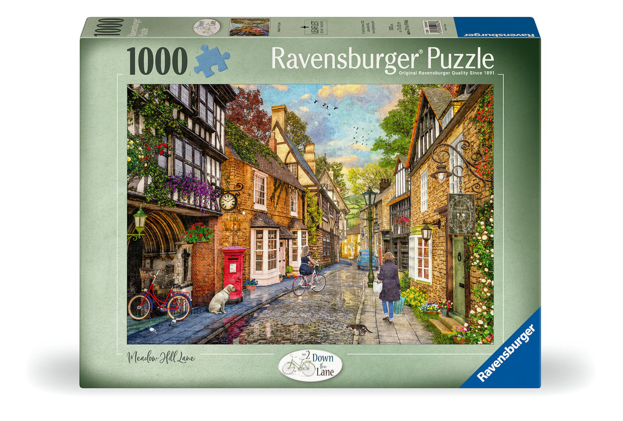 Ravensburger - Meadow Hill Lane Puzzle 1000 Pieces - Modern Brands Australia