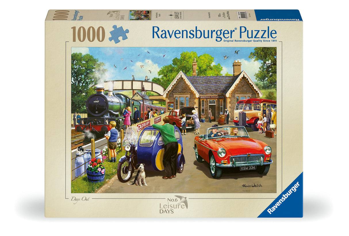 Ravensburger - Leisure Days No 6 Days Out Puzzle 1000 Pieces - Modern Brands Australia