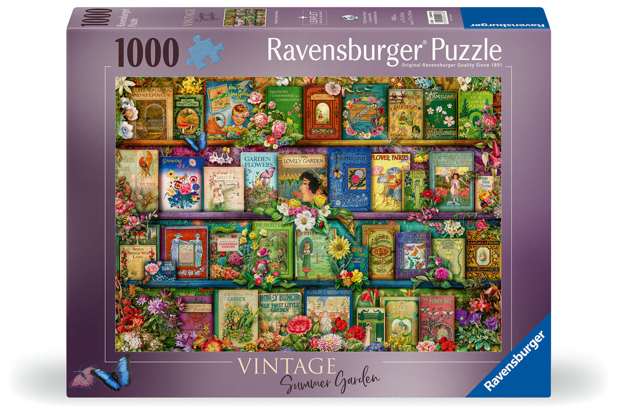 Ravensburger - Vintage Summer Garden Puzzle 1000 Pieces