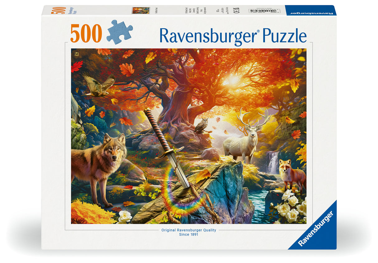 Ravensburger - Excalibur Forest Puzzle 500 Pieces