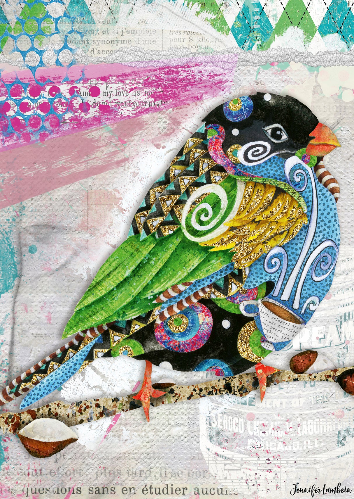 Ravensburger - Swirly Bird Puzzle 1000 Pieces