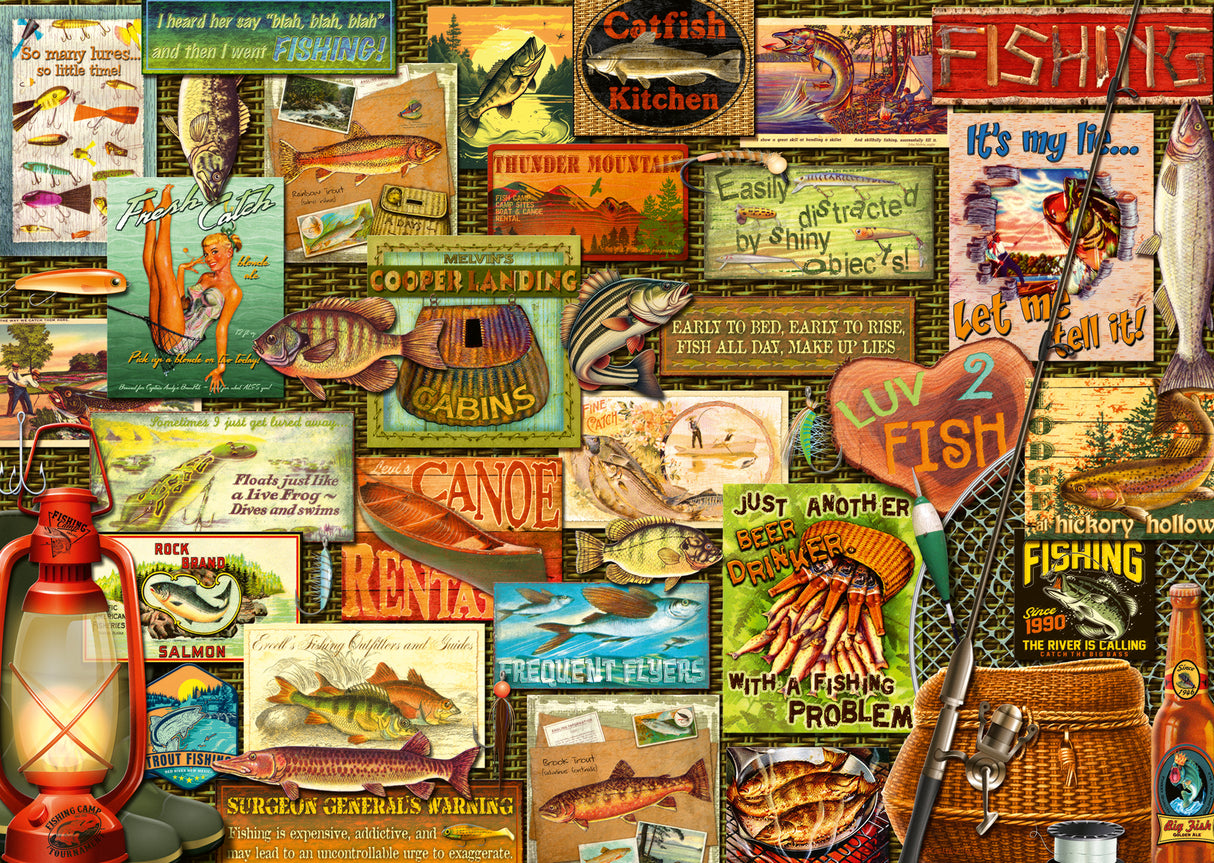 Ravensburger - Gone Fishing 1000 Pieces