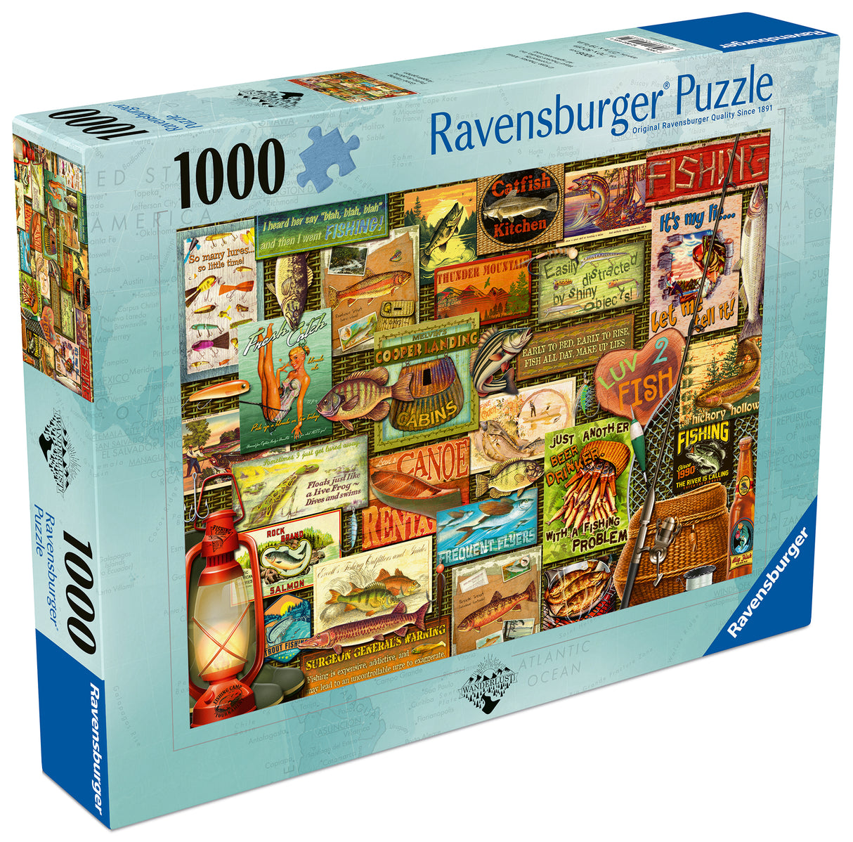 Ravensburger - Gone Fishing 1000 Pieces