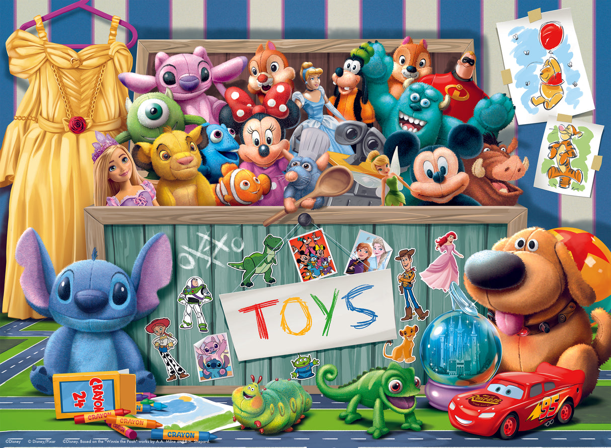 Ravensburger Disney Pixar Multicharacter Puzzle 100 Pieces - Modern Brands Australia