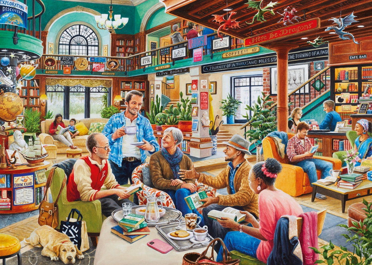 Ravensburger - Turn the Page Bookclub Puzzle 1000 Piece