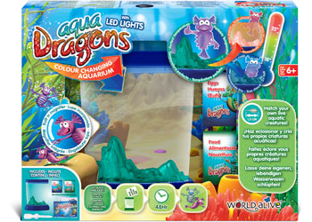 Aqua Dragons - Colour Changing Box Kit with LED Li - Modern Brands Australia