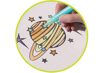 Brainstorm - Glow-In-the-dark Colour Three Pens - Modern Brands Australia