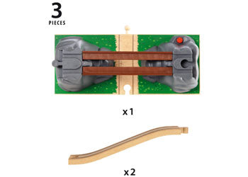 BRIO - Collapsing Bridge 3 pieces - Modern Brands Australia