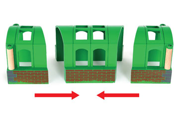 BRIO - Flexible Tunnel 3 pieces - Modern Brands Australia