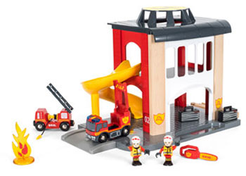 BRIO - Fire Station 12 pieces - Modern Brands Australia