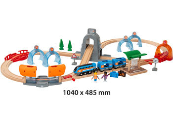 BRIO - Smart Tech Action Tunnel Travel Set - Modern Brands Australia