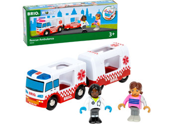 BRIO - Rescue Ambulance 4 pieces - Modern Brands Australia