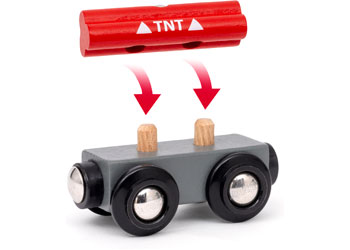 BRIO - Dynamite Mountain Tunnel 3 pieces - Modern Brands Australia