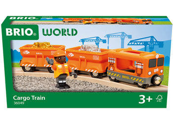 BRIO - Gold Cargo Train 6 pieces - Modern Brands Australia