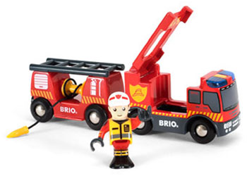 BRIO - Emergency Fire Engine 3 pieces - Modern Brands Australia