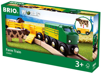 BRIO - Farm Train 5 pieces - Modern Brands Australia