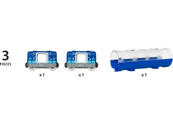 BRIO - Metro Train & Tunnel 3 pieces - Modern Brands Australia