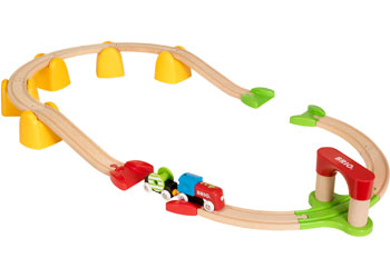 BRIO My First BO Railway Train Set 25 pieces - Modern Brands Australia