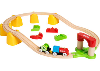 BRIO My First BO Railway Train Set 25 pieces - Modern Brands Australia