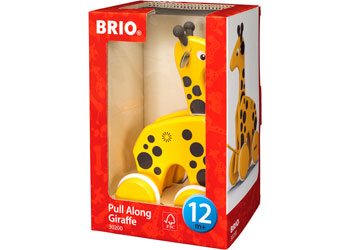 BRIO - Pull Along Giraffe - Modern Brands Australia