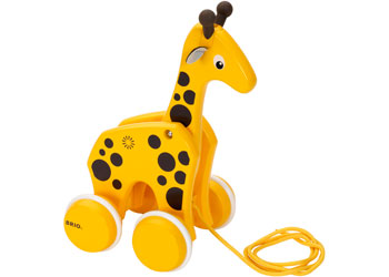 BRIO - Pull Along Giraffe - Modern Brands Australia