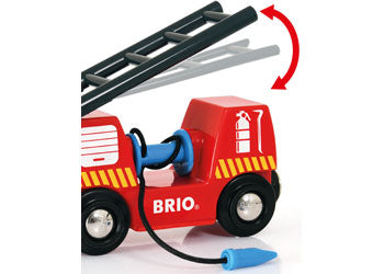 BRIO - Rescue Firefighting Train 4 pieces - Modern Brands Australia