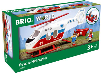 BRIO - Rescue Helicopter 4 pieces - Modern Brands Australia